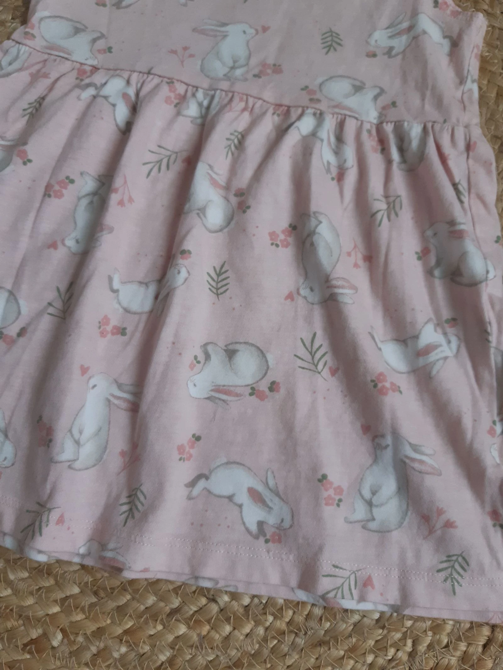 Vestido rosa conejo H&M 86 cm – photo 3